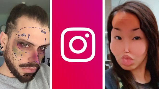 Instagram bans ‘cosmetic surgery’ filters