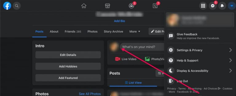 How to remove profile picture in facebook