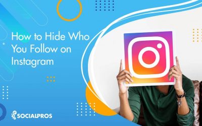 How to Hide who you Follow on Instagram?