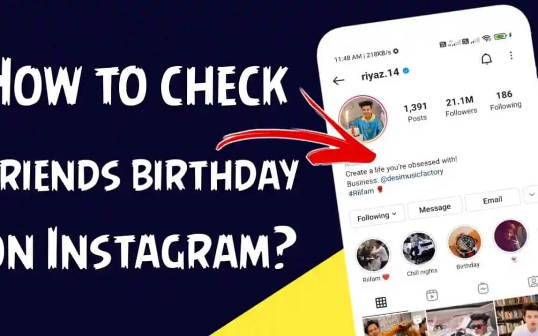 How to Find Someone’s Birthday on Instagram?