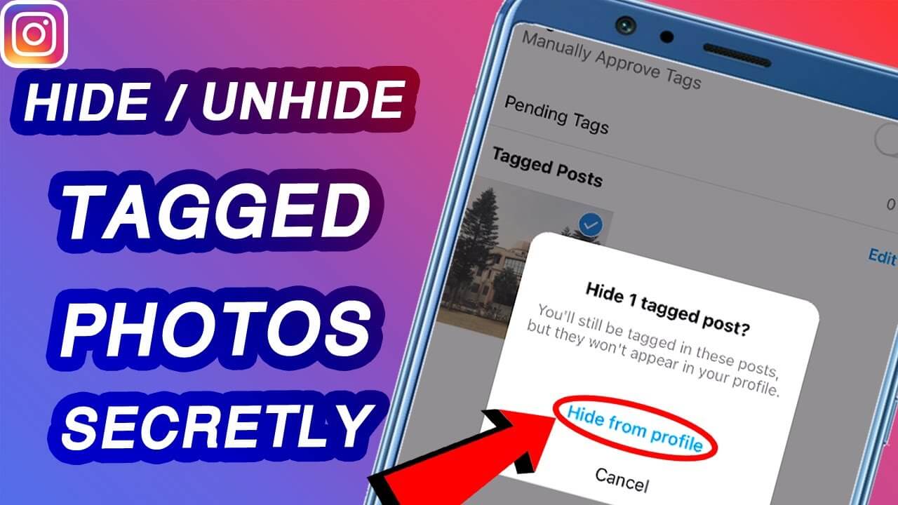 How to see hidden tagged posts on instagram