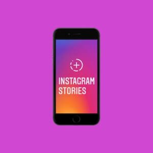 To watch videos on Instagram stories, first open the app and then swipe left to go to the stories section.
