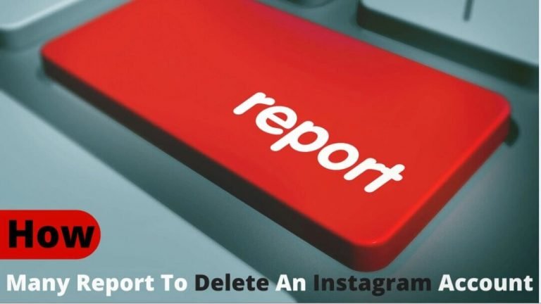 كم بلاغًا يلزم لحذف حساب على انستقرام؟
