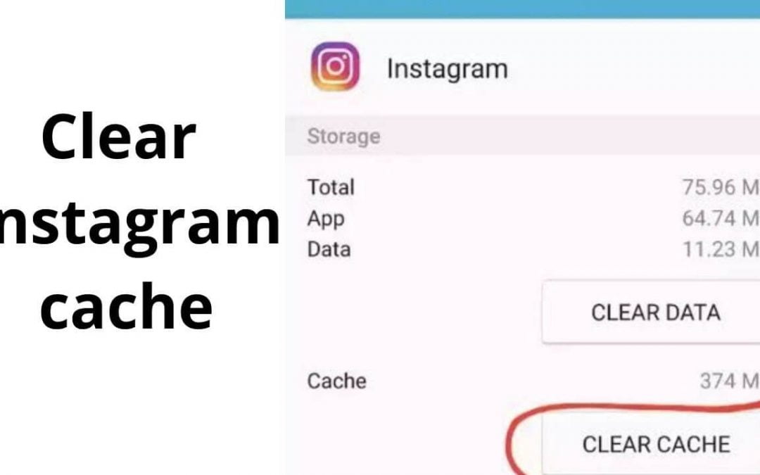 clear the cache on Instagram