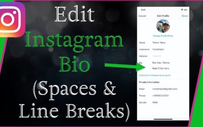 3 Ways to Add Spaces in Instagram Bios