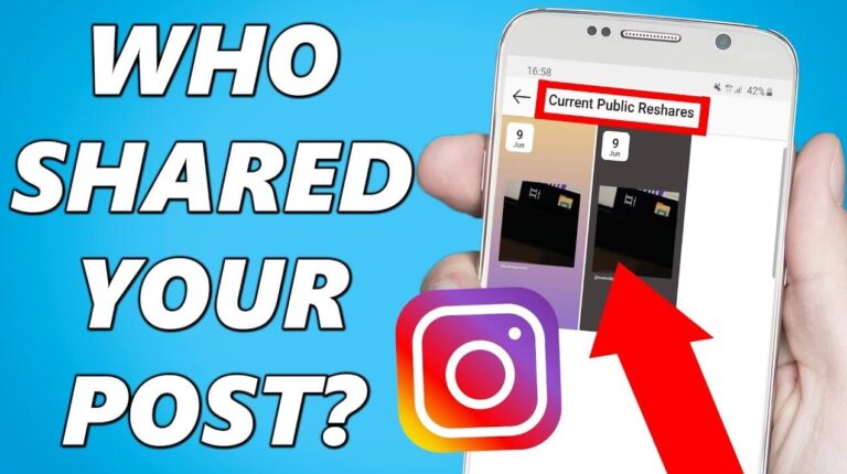 Check Who Shared Your Instagram Post