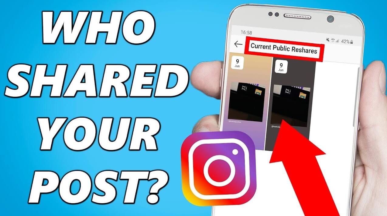Check Who Shared Your Instagram Post
