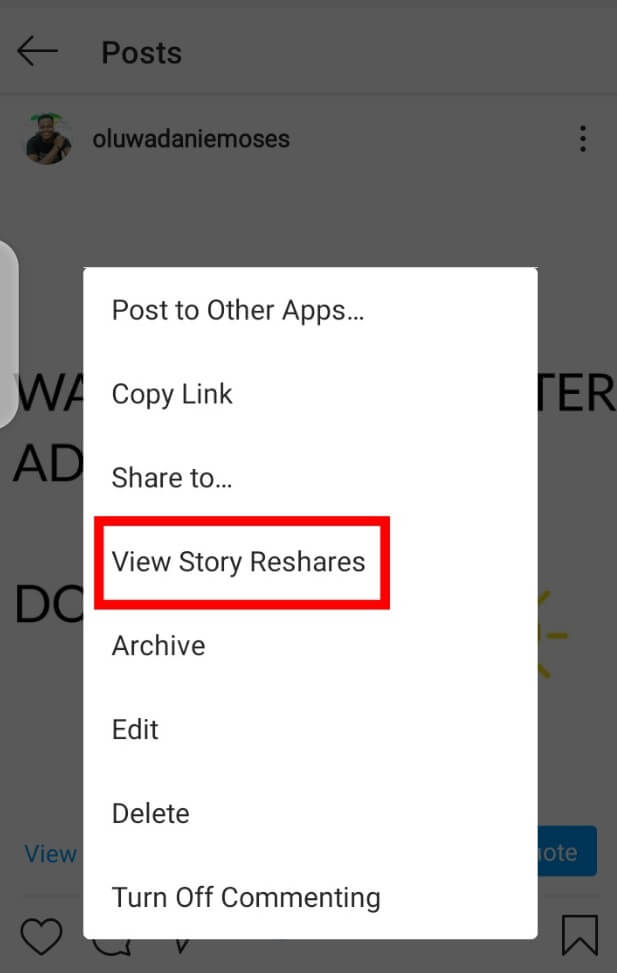 How to view story reshares on Instagram