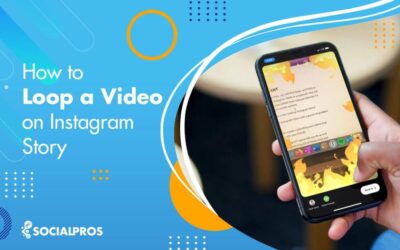 How to Make a Video Loop on Instagram Story?
