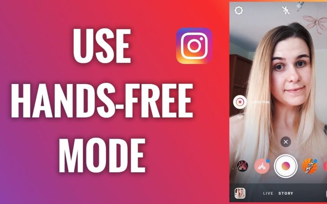how to record hands free on instagram