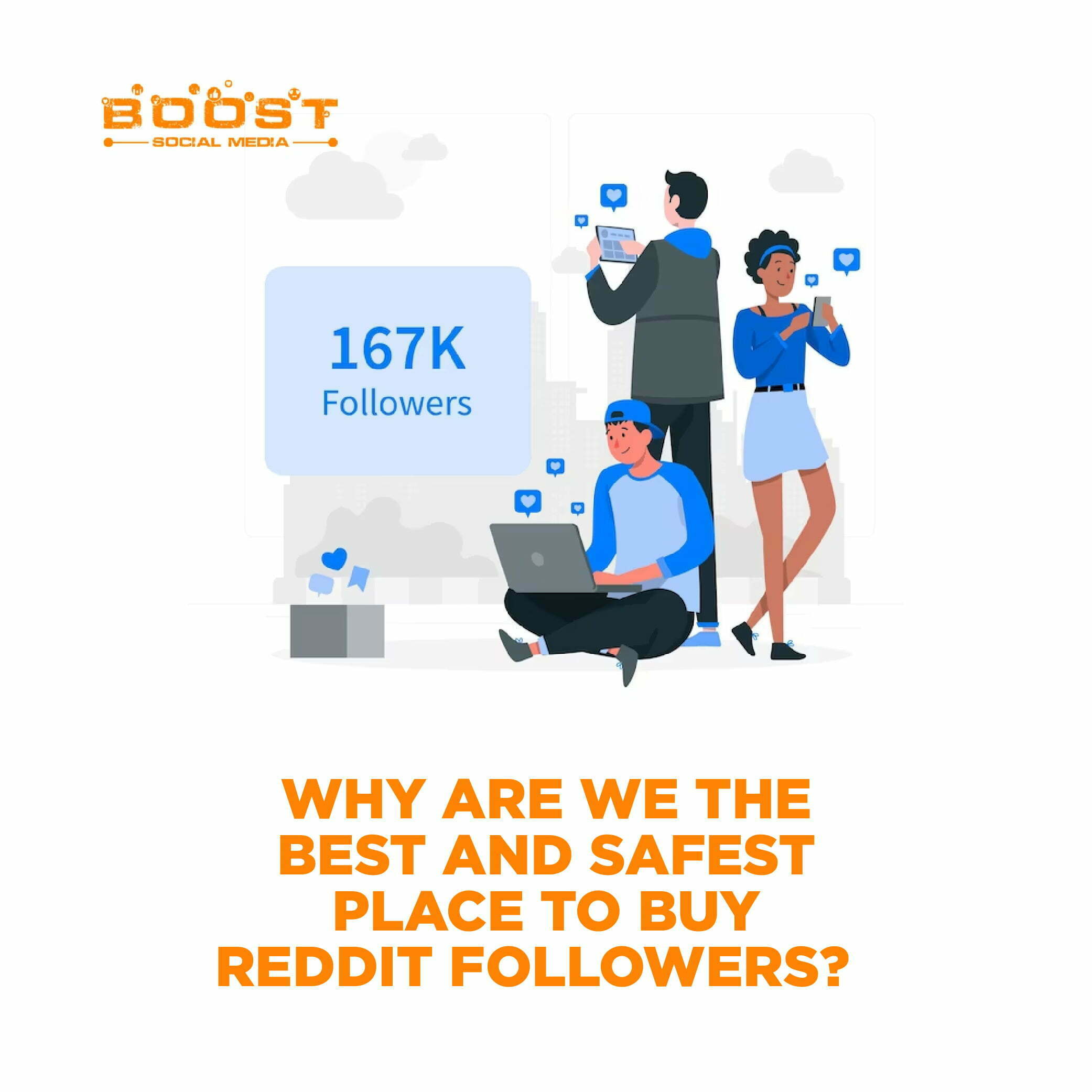 Why are we the best and safest place to buy Reddit Followers