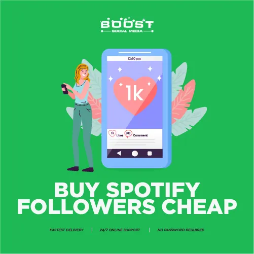 Buy Spotify followers cheap
