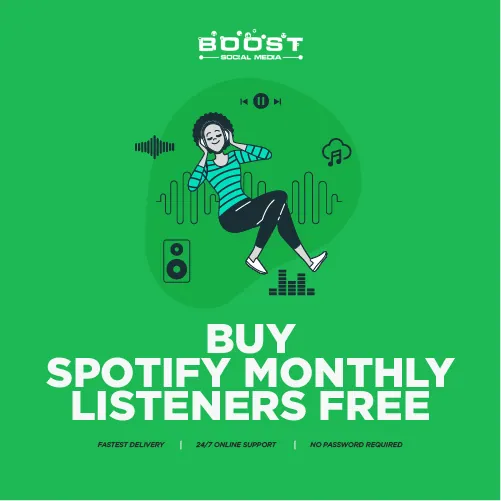 Buy Spotify monthly listeners free