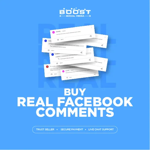 Buy real facebook comments