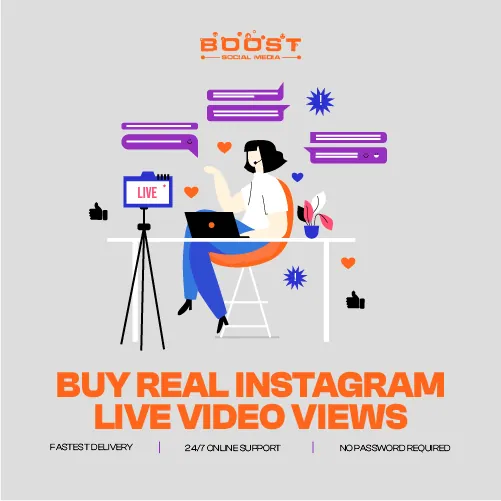 Buy real Instagram live video views