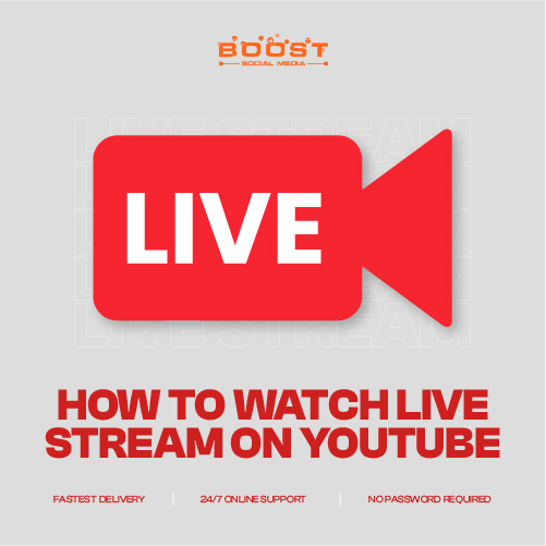How to watch live stream on youtube