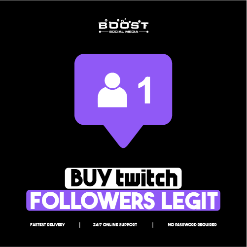 Buy Twitch Followers Legit
