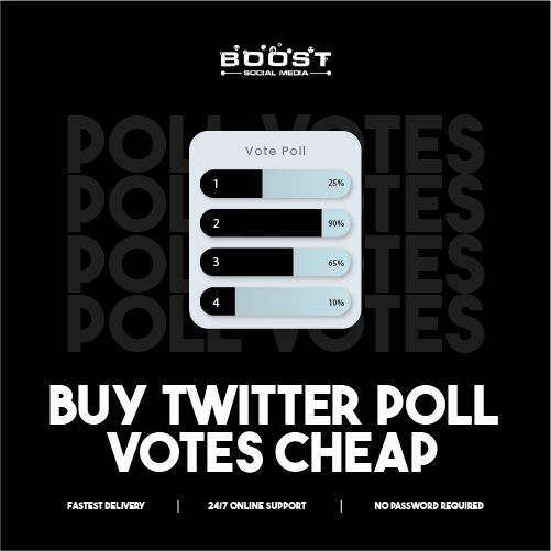 Buy Twitter Poll Votes Cheap