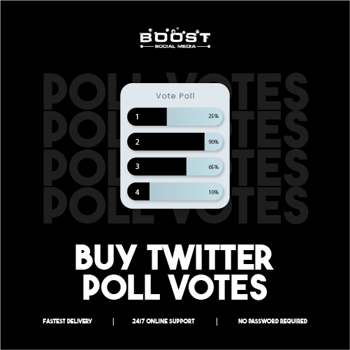 Buy twitter Poll Votes