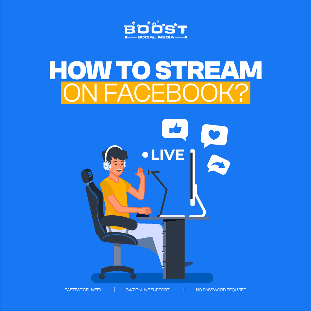 How to stream on facebook