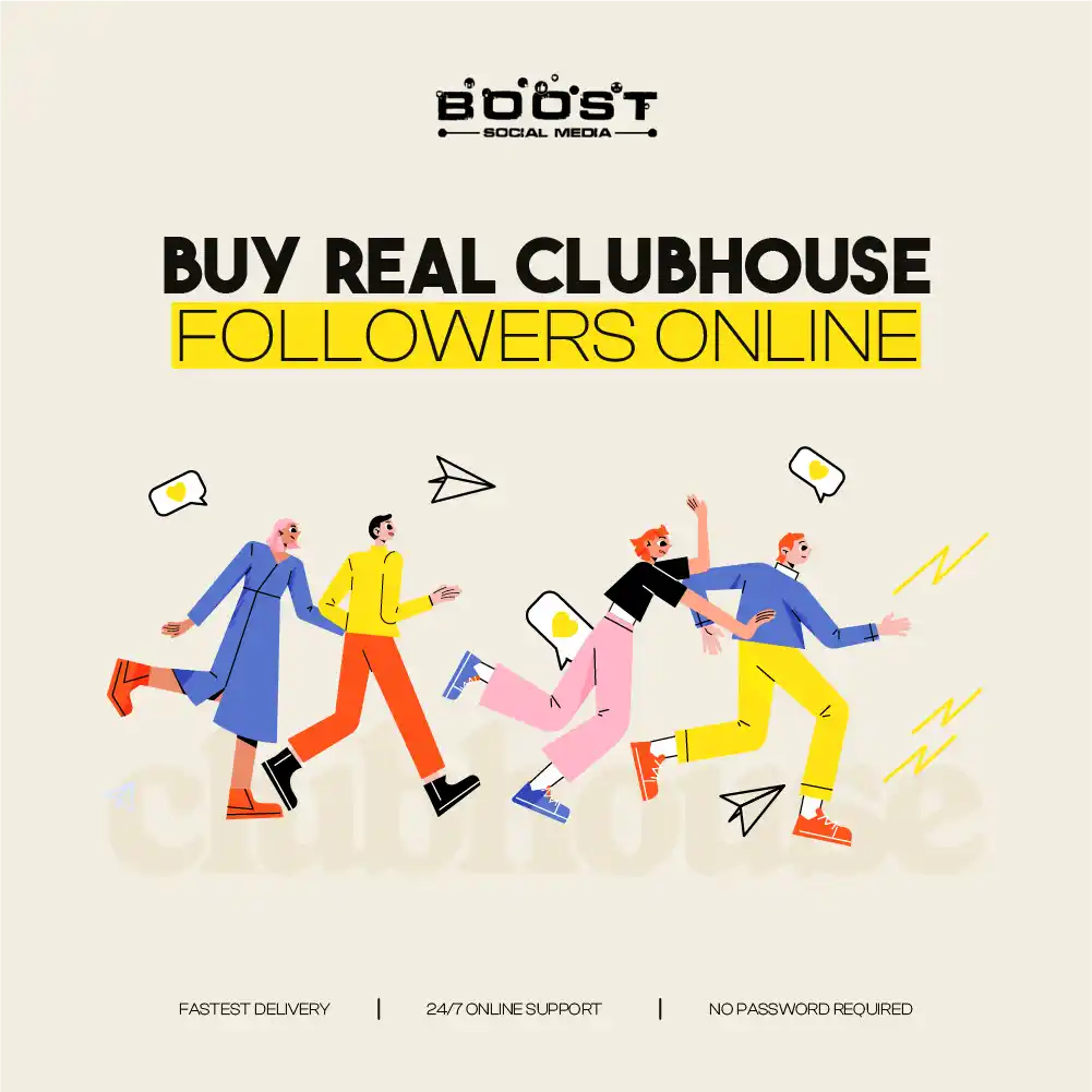 Buy Real clubhouse followers online