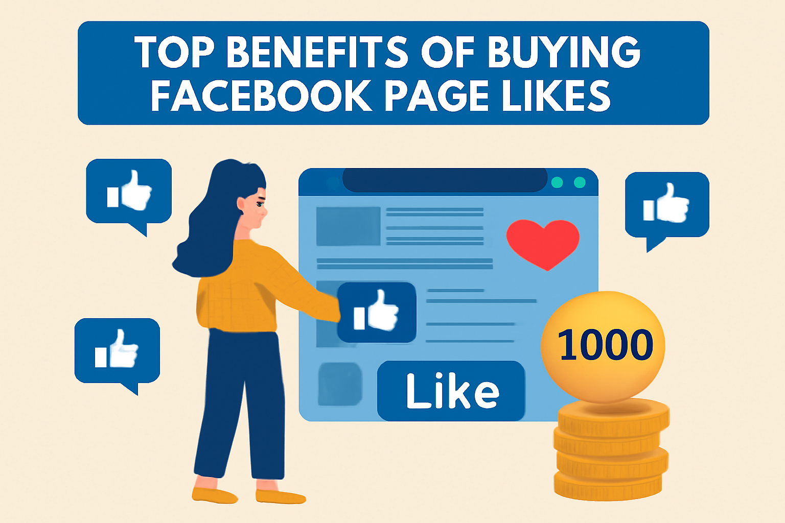 Top Benefits of Buying Facebook Page Likes