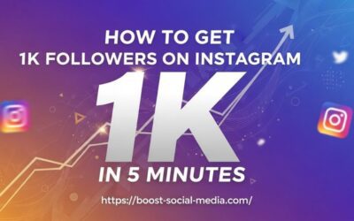 How to Get 1K Followers on Instagram in 5 Minutes