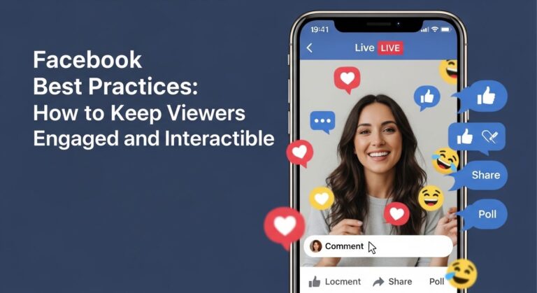 Facebook Live Best Practices: How to Keep Viewers Engaged and Interacting