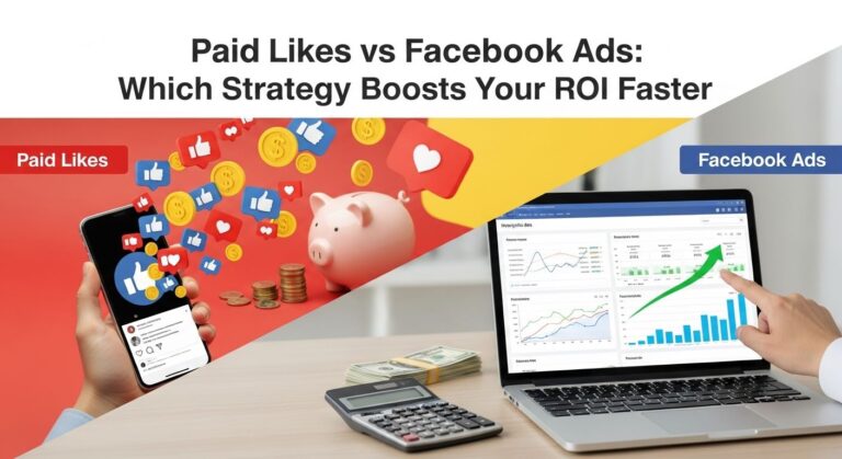 Paid Likes vs Facebook Ads: Which Strategy Boosts Your ROI Faster