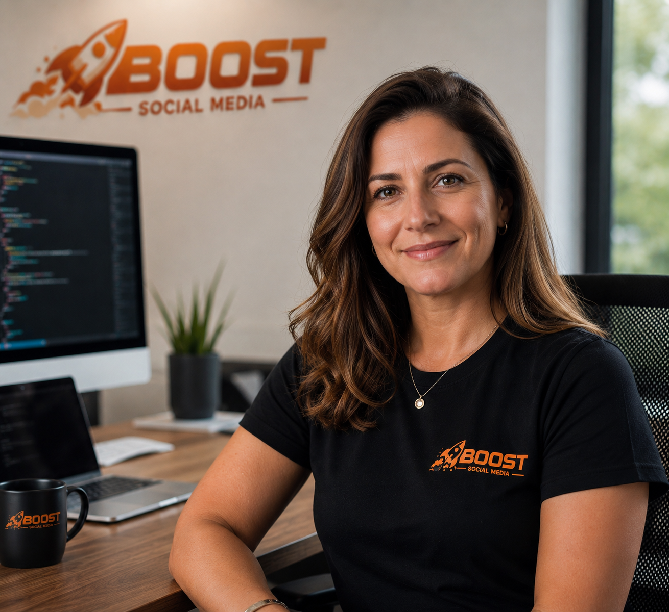 Amanda, Customer Success Manager at Boost Social Media