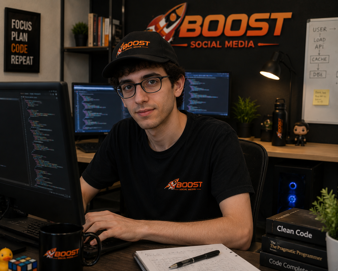Ethan, Quality Assurance Analyst at Boost Social Media