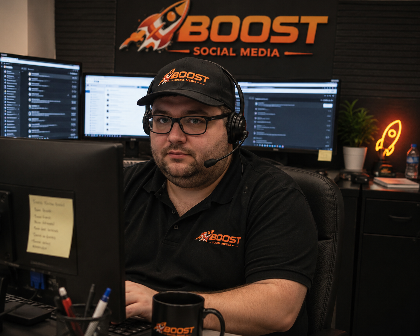 Mike, Support Specialist at Boost Social Media