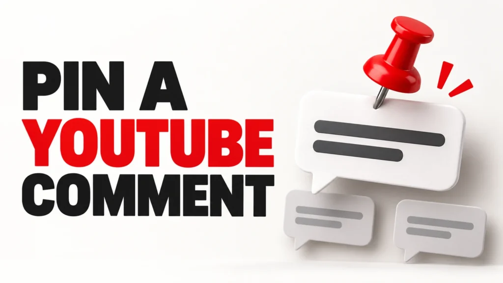 YouTube-Kommentar anpinnen (und was tun, wenn die Option fehlt)
